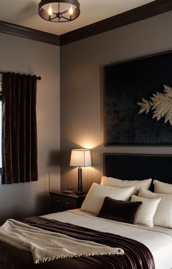 Cozy Dark Bedroom Ideas Create Your Dream Aesthetic! IdeaBedroom