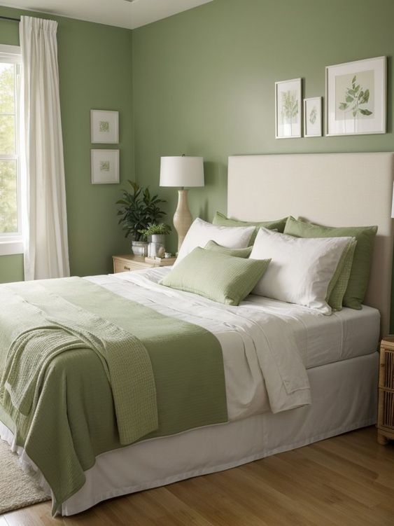 light green bedroom wall ideas